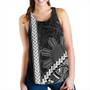 Philippines Women Tank Tribal Polynesian Sun Gray