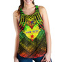 Philippines Polynesian Women Racer Back Tank - Custom Hope Begins In Your Home Reggae Style