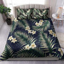 Hawaii Polynesian Bedding Set - Hawaii Plumeria Flower Sleeves