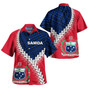 Samoa Combo Dress And Shirt - Samoa Coat Of Arms With Polynesian Tattoo