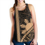 Philippines Women Tank Tribal Polynesian Sun Gold