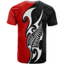 New Zealand T-Shirt - Aotearoa Silver Fern Maori