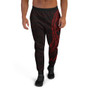 Polynesian Jogger - Red Tribal One Side