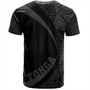 Tonga T-Shirt Coat Of Arm Lauhala Gray Ver 2 Circle