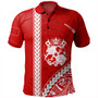 Tonga Polo Shirt Tribal Polynesian Coat Of Arms