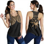 Philippines Women Tank Sun Star Warrior Style Gold