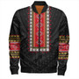 Philippines Bomber Jacket Ethnic Traditional Eagle Style