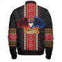 Philippines Bomber Jacket Ethnic Traditional Eagle Style