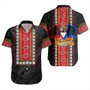 Philippines Short Sleeve Shirt Ethnic Traditional Eagle Style