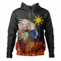 Philippines Hoodie Eagle Fire Style