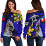 Philippines Women Of Shoulder Sweatshirt - Custom The Philippines Fraternal Order of Eagles