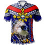 Philippines Tribal Polynesian Polo Shirt - Custom Fraternal Order of Eagles Scratch Style