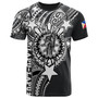 Philippines Custom T-Shirt - Lapu-Lapu The King Of Cebu Polynesian Black Style