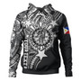 Philippines Custom Hoodie - Lapu-Lapu The King Of Cebu Polynesian Black Style