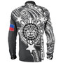 Philippines Custom Long Sleeve Shirt - Lapu-Lapu The King Of Cebu Polynesian Black Style