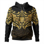 New Zealand Hoodie Maori Gold Pattern