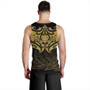 New Zealand Tank Top Maori Gold Pattern