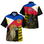 Philippines Hawaiian Shirt - Philippine Eagles Filipino Flag