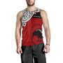 New Zealand Tank Top - Happy Waitangi Day Kiwi Bird and Maori Traditional