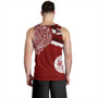 Hawaii Tank Top Farrington High School Flag With Crest Style