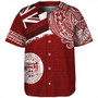 Hawaii Baseball Shirt Farrington High School Flag With Crest Style
