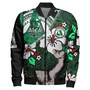 Aiea High School Patronage Bomber Jacket - Custom Home Of The NA' ALI'I