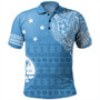 Guam Polo Shirt Micronesian Flag With Coat Of Arms
