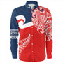 New Zealand Long Sleeve Shirt Tino Rangatiratanga Maori With Silver Fern Version.2