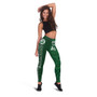 Hawaii Aiea High School Legging - Na Ali'i  O'aiea Hawaii Patterns