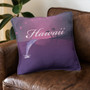 Hawaii Pillow Cover Dolphin Club Violet Sun