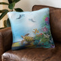 Hawaii Pillow Cover Ocean Cartoon