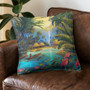 Hawaii Pillow Cover Village Forest