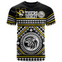 Hawaii McKinley Tigers Custom Polynesian T-shirt - President William McKinley High School Tigers Tribal Style