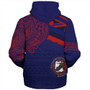 Hawaii Sherpa Hoodie Waianae High School With Crest Style