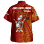 Hawaii James B. Castle High School Hawaiian Shirt - Knights With Shield Hawaii Patterns