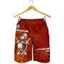 Hawaii James B. Castle High School Men Short - Knights With Shield Hawaii Patterns