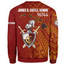 Hawaii James B. Castle High School Sweatshirt - Knights With Shield Hawaii Patterns