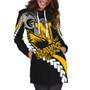 Hawaii Custom Hoodie Dress - Nanakuli High School Polynesian Tribal Pattern