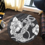 Hawaii Round Rug Anchor Poly Tribal