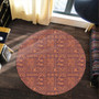 Hawaii Round Rug Kapa