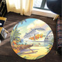 Hawaii Round Rug Mordern City