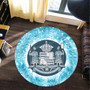 Hawaii Round Rug Native Hawaii Coat Of Arms Round Rug Discrete