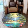 Hawaii Round Rug Picture