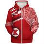 Hawaii Sherpa Hoodie Kahuku High And Intermediate School With Crest Style