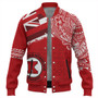 Hawaii Baseball Jacket Kahuku High And Intermediate School With Crest Style