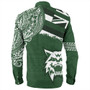 Hawaii Long Sleeve Shirt Konawaena High School With Crest Style