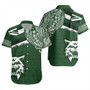 Hawaii Short Sleeve Shirt Konawaena High School With Crest Style