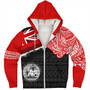 Hawaii Sherpa Hoodie Admiral Arthur W Radford High School With Crest Style