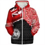 Hawaii Sherpa Hoodie Admiral Arthur W Radford High School With Crest Style