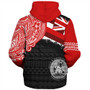 Hawaii Sherpa Hoodie Admiral Arthur W Radford High School With Crest Style